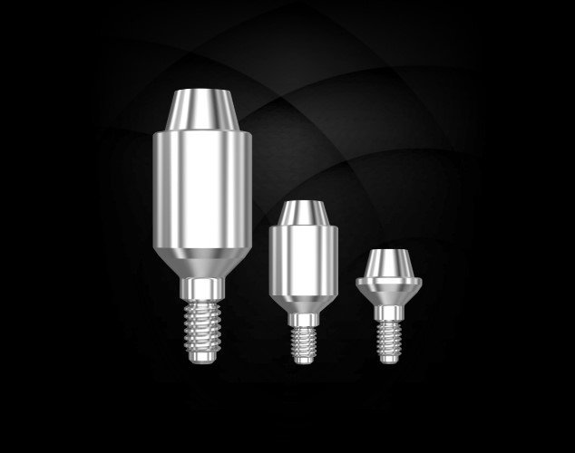 Multi Unit Abutment for Hex Implant - Standard Straight background